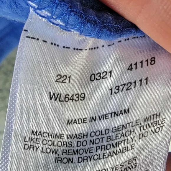 Columbia Blue Fleece Jacket - Picture 2 of 6